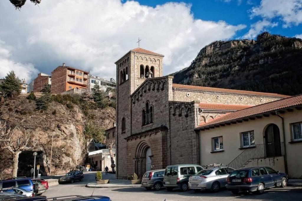 El Balco Del Bastareny Apartamento Renovado 6P Guardiola de Bergueda Luaran gambar